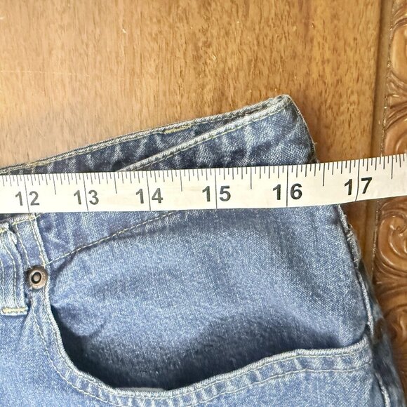 Liz Claiborne LizWear Jean Capris with Multicolored Beading on Hem - Picture 8 of 8